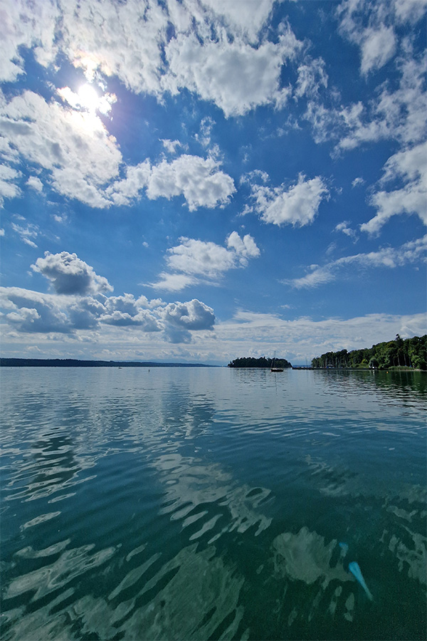 Blick über den Starnberger See