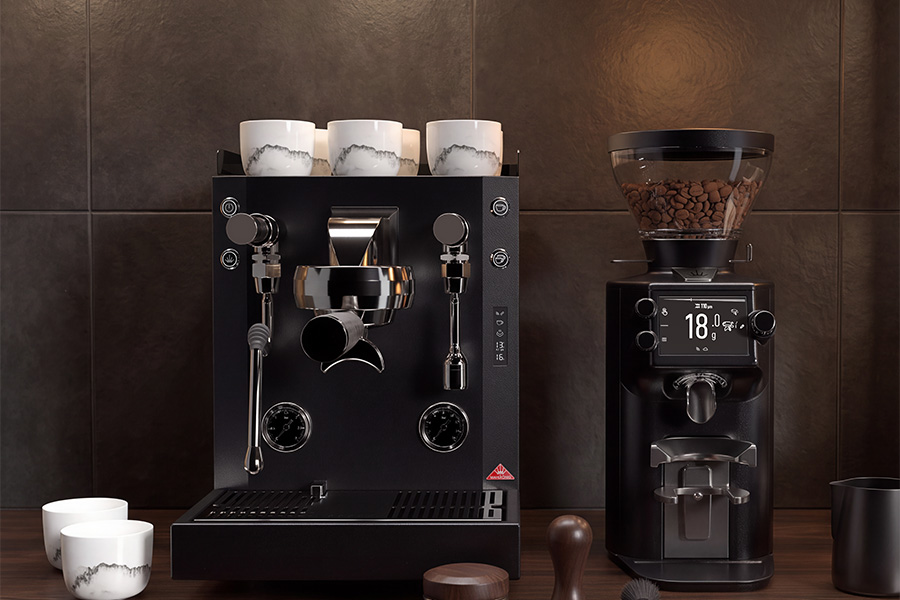 Mahlkönig Xenia Brew-by-Sync mit Mühle