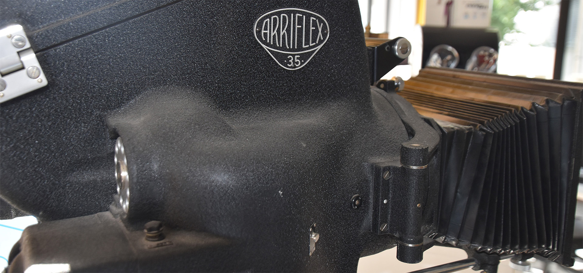Arriflex 35 Filmkamera in den Räumen der MedienLB GmbH